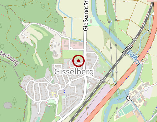 Karte: Das Marburger Storchennest