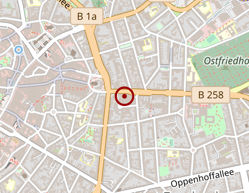 Karte: Apotheke am Steffensplatz