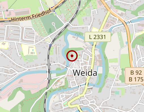 Karte: Diakonie Tagespflege Weida