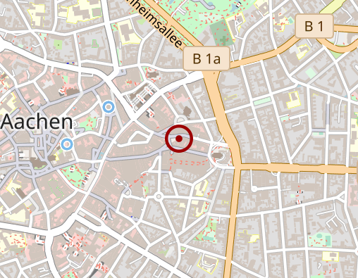 Karte: Aachener Akademie für Psychosomatik und Psychotherapie AAPP