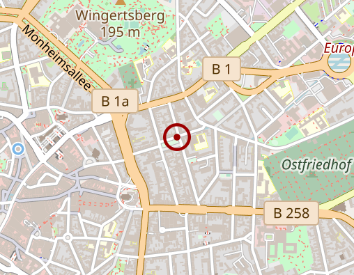 Karte: Huppertz u. Peters