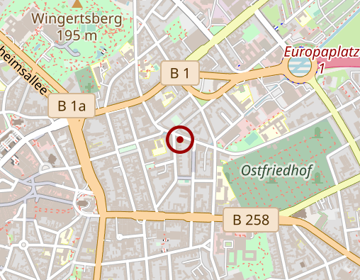 Karte: SENIOREN-RESIDENZ "bona fide" GmbH