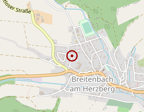 Karte: Hephata Hessisches Diakoniezentrum e.V. WPH Haus Burggarten Soziale Rehabilitation