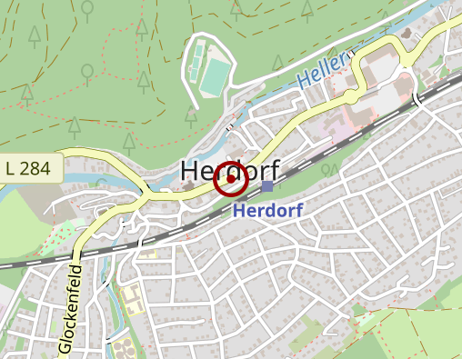 Karte: Kirchliche Sozialstation Daaden-Herdorf Team Herdorf