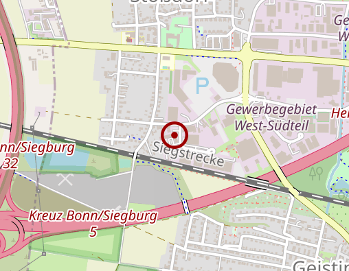 Karte: DRK Sozialstation Hennef