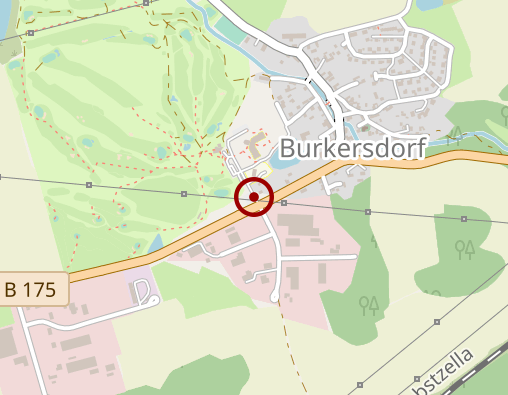 Karte: AWO Seniorenpflegeheim Burkersdorf