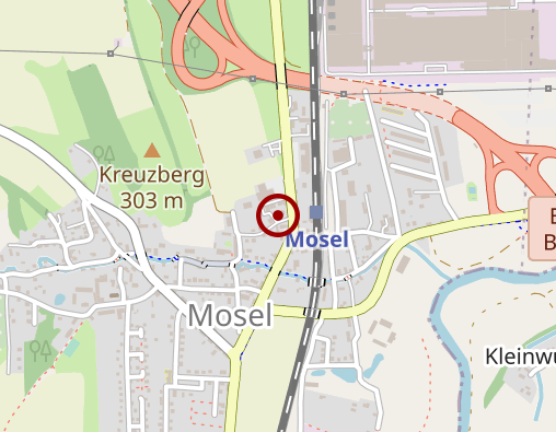 Karte: Kaufmann Claudia Physiotherapie