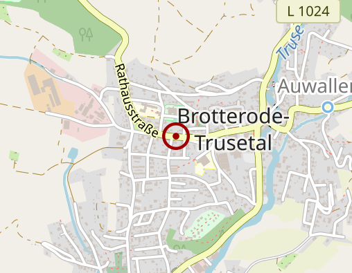 Karte: AWO Stationäre Hausgemeinschaft "Trusetal"