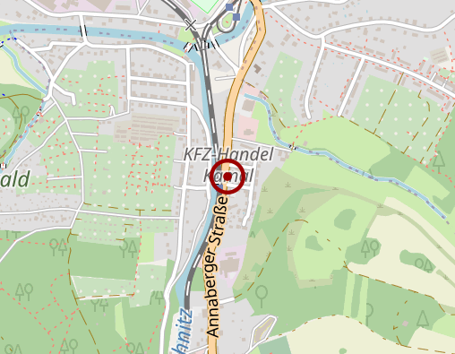 Karte: ANTEA Bestattungen Chemnitz Bestattungshaus Harthau