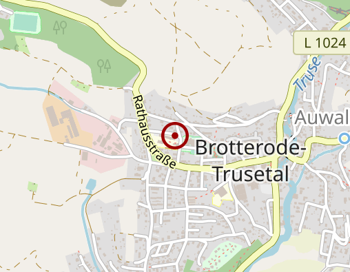 Karte: Diakoniestation des Ev. Kirchenkreises Schmalkalden Tagespflege "Zum Heimattal"