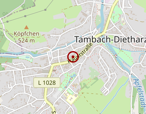 Karte: Pfestorf Werner