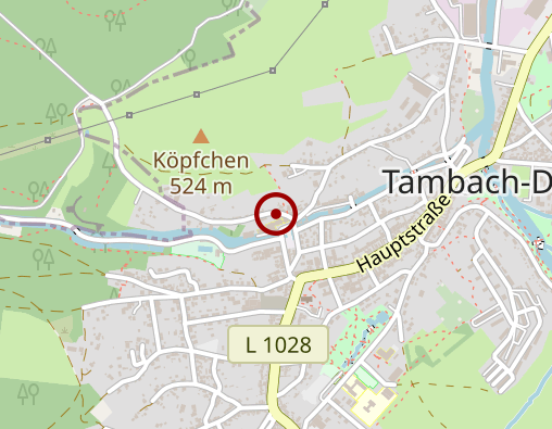 Karte: Diakonisches Zentrum Spittergrund Tagespflege