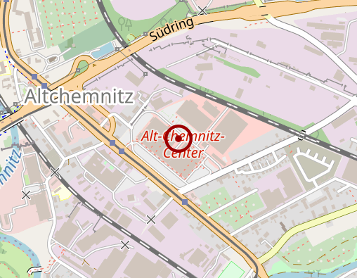 Karte: Anna-Apotheke im ACC