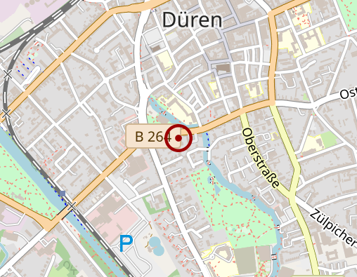 Karte: Wohnanlage für Senioren- und Behinderte "Am Holzbenden Park"