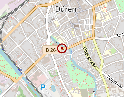 Karte: Wohnanlage für Senioren und Behinderte "Am Holzbendenpark"