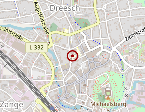 Karte: Orthopädische Privatpraxis & -klinik Dr. G. Schmitt, Dr. R. Döhmen, Dr. R. Conrads