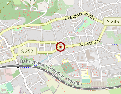 Karte: PKP Seniorenbetreuung Hohenstein-Ernstthal GmbH