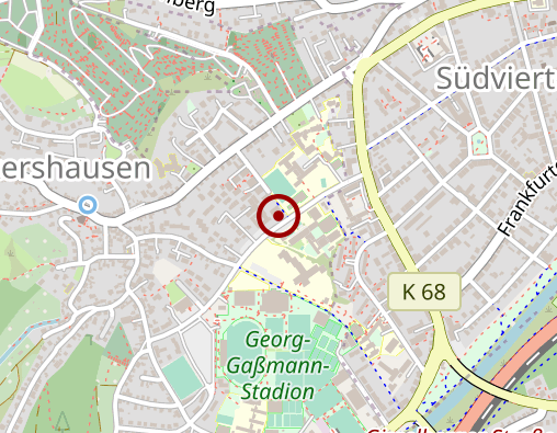 Karte: Lebenshilfewerk Marburg- Biedenkopf e.V. Wohnstätten