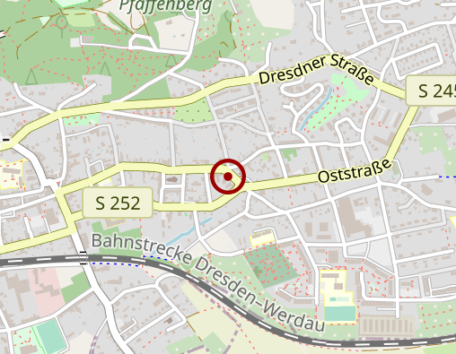 Karte: Müller Jörg Taxi - Mietwagen