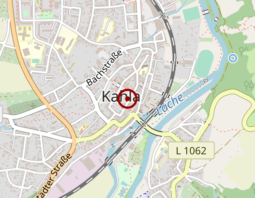 Karte: Volkssolidarität Sozialstation Kahla