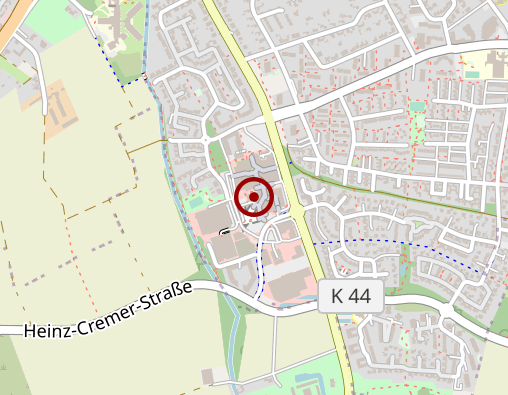 Karte: Biersch, Britta Therapiezentrum Erft