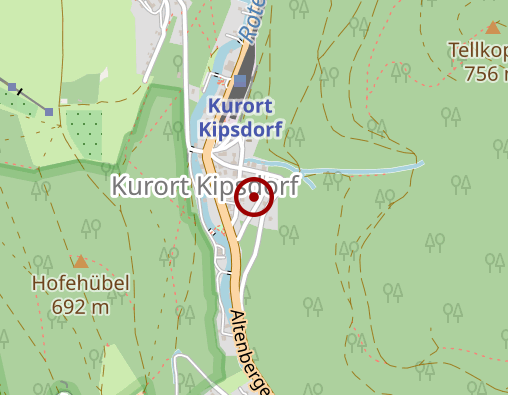 Karte: Schwester Monika`s Kurzzeitpflege "Pension Haus Esther"