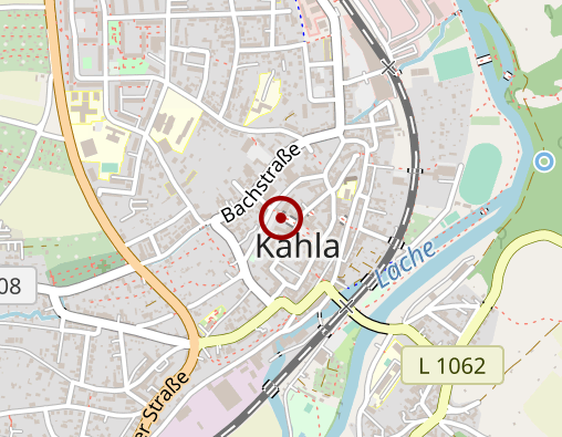 Karte: Tagespflege der Diakonie Sozialstation  der Evang.-Luth. Kirchgemeinde Kahla