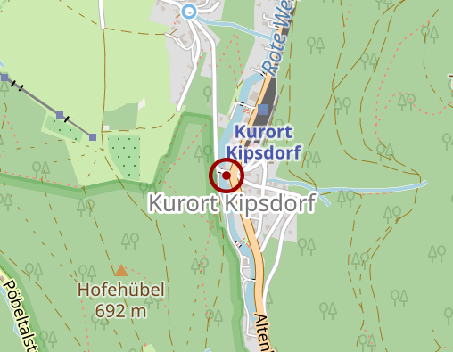 Karte: Hickmann Ilka Praxis für Physiotherapie