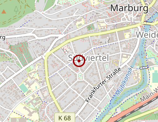 Karte: Kurbad Heinz Inh. F. W. Heinz