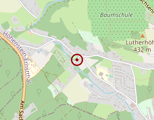 Karte: Altenpflegeheim "Haus Jahreszeiten" im Bethlehemstift