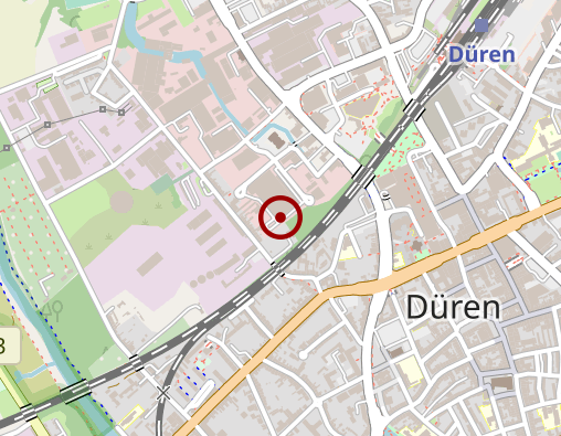 Karte: Rurtalwerkstätten Lebenshilfe Düren Gemeinnützige GmbH