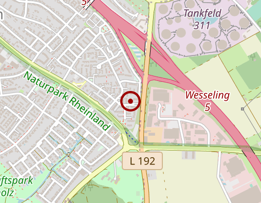 Karte: Senioren- & Alltagshilfe Wesseling