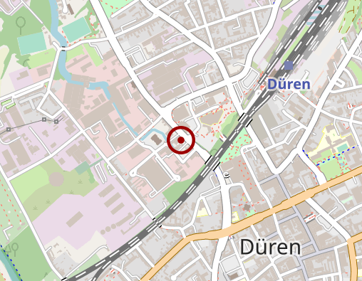 Karte: Rurtalwerkstätten Lebenshilfe Düren gemeinn. GmbH