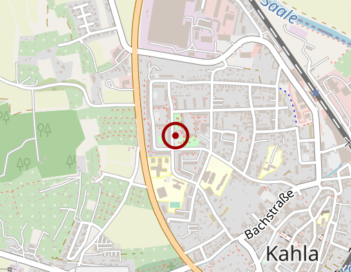 Karte: Diakonie - Sozialstation der Evang.-Luth. Kirchgemeinde in Kahla