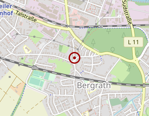 Karte: Bergerhausen S.