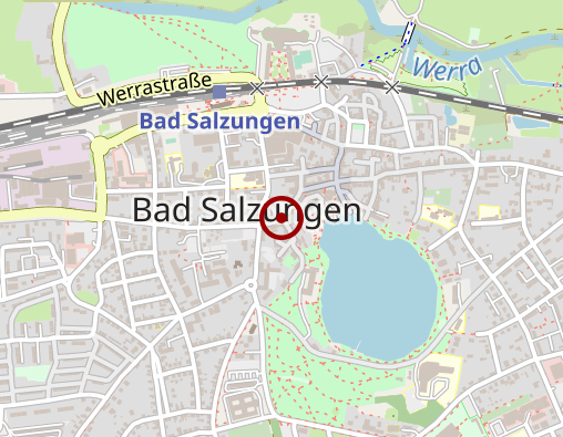 Karte: Verein zur sozialen und beruflichen Integration e.V. - Geschäftstelle Bad Salzungen