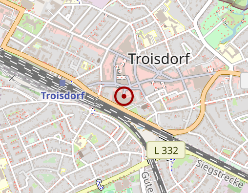 Karte: Apotheke im Kaufland Troisdorf