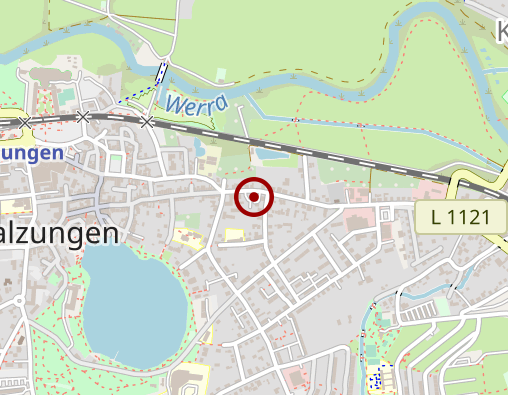 Karte: AWO AJS gGmbH, Tagesstätte für psychisch kranke Erwachsene, Bad Salzungen