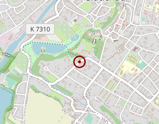 Karte: DRK Kreisverband Glauchau e. V., Ambulanter Pflegedienst