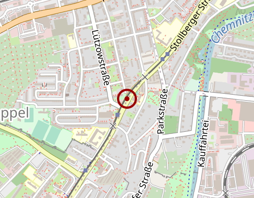 Karte: AWO Soziale Dienste Chemnitz und Umgebung gGmbH Tagespflege