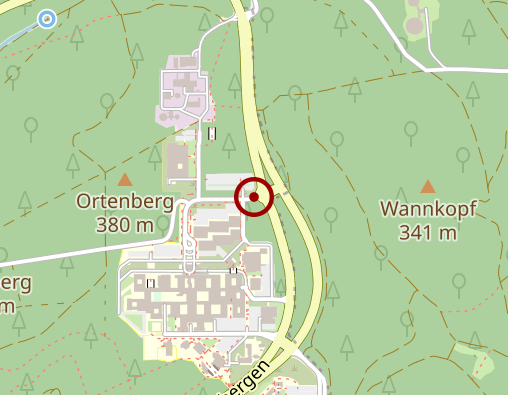 Karte: Universitätsklinikum Gießen und Marburg GmbH, Standort Marburg