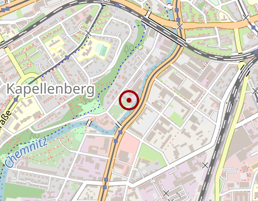 Karte: CJD Chemnitz - Außenstelle Freiberg