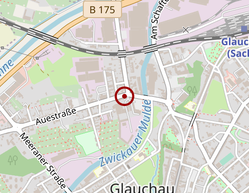 Karte: Laurentius Seniorenpflegeheim Glauchau GmbH