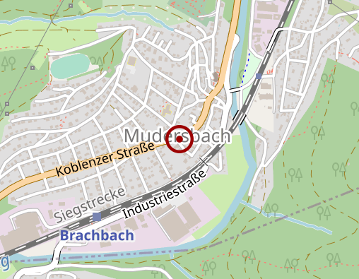 Karte: Ökumen. Sozialstation Betzdorf-Kirchen