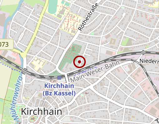 Karte: Schlüsseldienst Hampel Kirchhain S-H-K