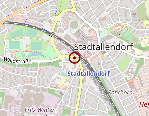 Karte: AWO mobil Stadtallendorf Pflege Zuhause