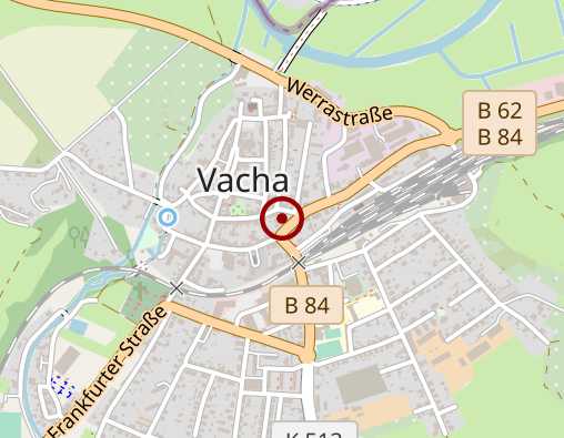 Karte: Caritas-Sozialstation Geisa-Vacha