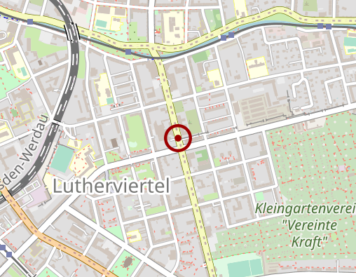 Karte: Beratungsstelle für Betreutes Wohnen