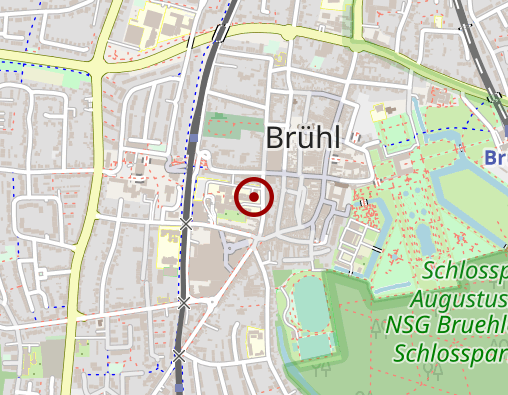 Karte: Caritas Ambulanter Dienst Brühl