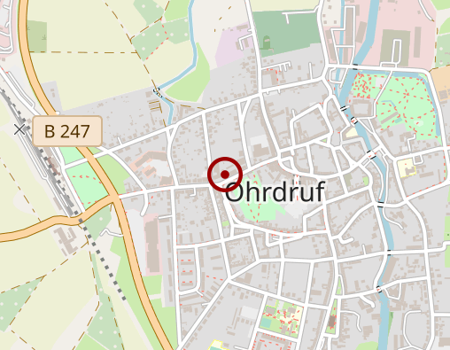 Karte: VAMED Senioren- und Pflegeheim Ohrdruf